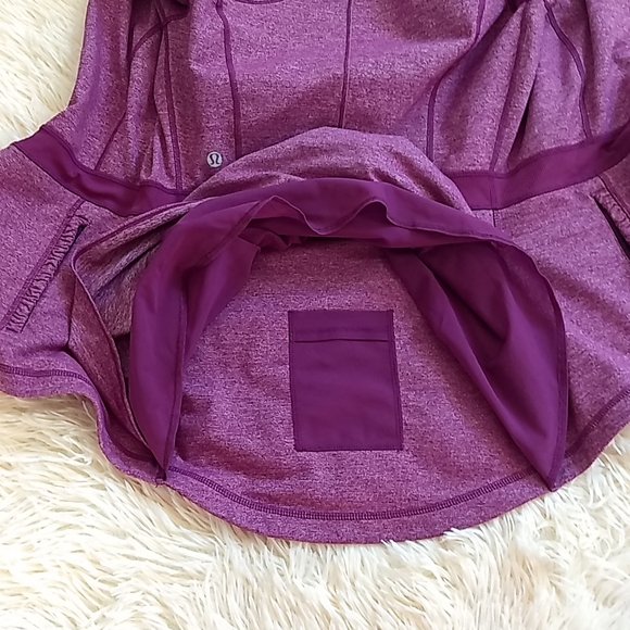 Rare Lululemon Dewberry Peplum Ruffles Riding Jacket - Picture 8 of 14